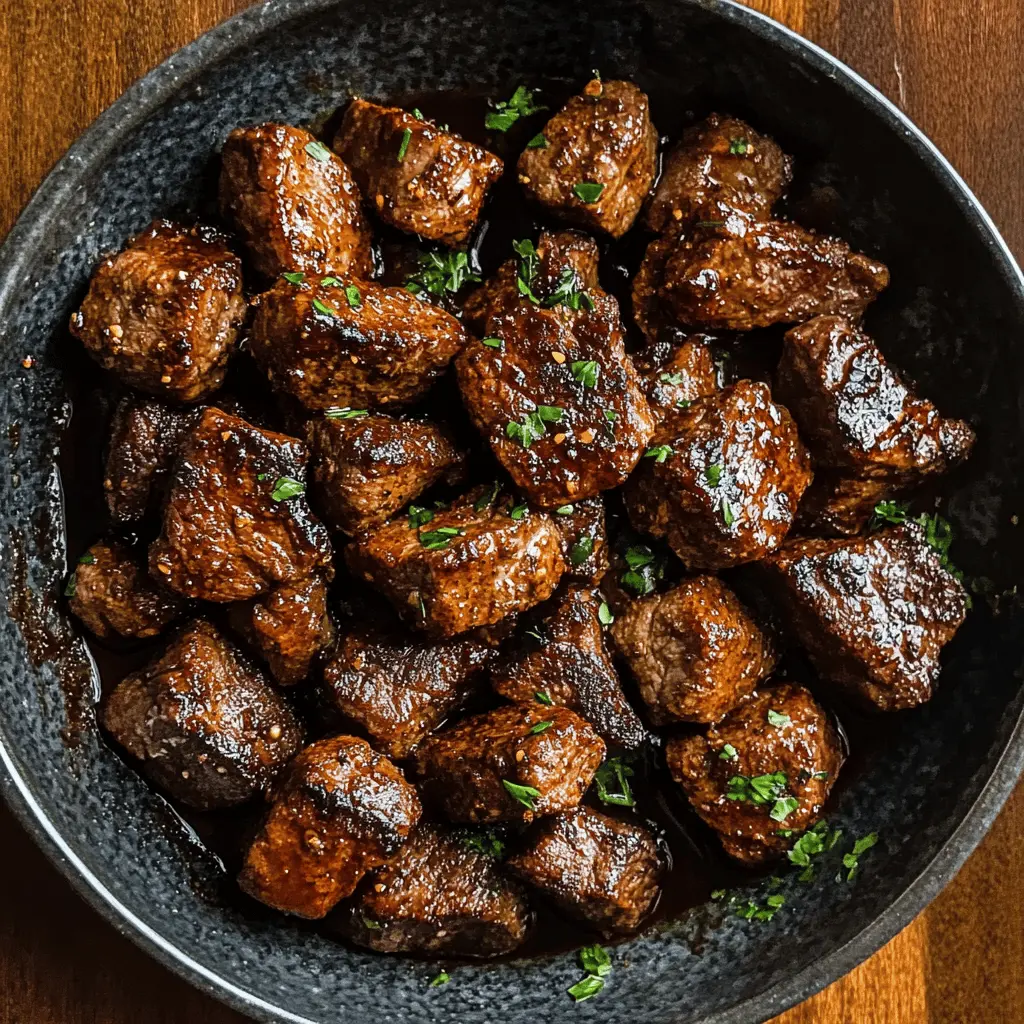 Savor the bold flavors of Cajun Garlic Butter Steak Bites that are quick and easy to make! These delicious bites are perfectly seared and tossed in a rich garlic butter sauce that packs a spicy punch. Perfect for game day snacks, dinner parties, or family gatherings. Save this recipe and impress your guests with these mouthwatering bites!