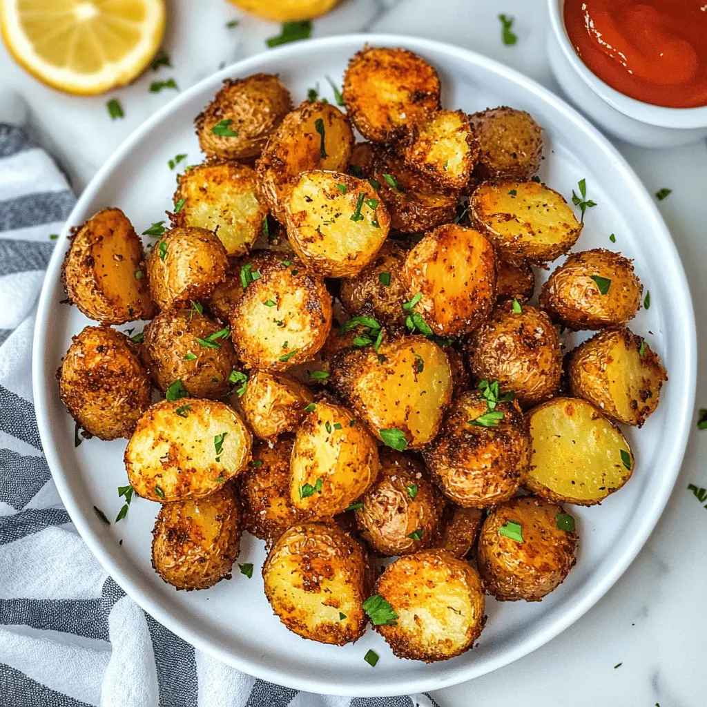 Crispy Air Fryer Potatoes are the perfect side dish for any meal! With just a few simple ingredients, you can enjoy golden, crunchy potatoes that are fluffy on the inside. They make a delightful addition to family dinners, gatherings, or even a quick snack. Save this recipe now to impress your guests with your cooking skills!