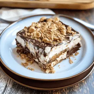 This No Bake Peanut Butter Chocolate Lasagna is a delightful treat that layers creamy peanut butter and rich chocolate flavors. Perfect for any dessert lover, it comes together effortlessly without turning on the oven. Ideal for parties, potlucks, or just a cozy family night. Save this recipe for a quick dessert that everyone will love!