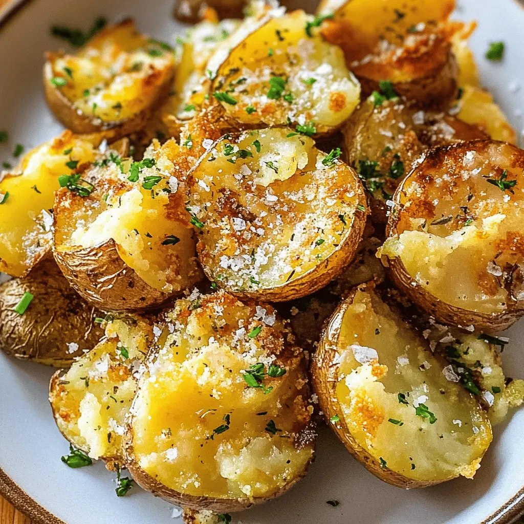 These crispy smashed potatoes are the perfect side dish for your next meal! With their golden, crunchy exterior and soft, fluffy interior, they’re a delightful addition to any plate. Made with just a few simple ingredients, they’re easy to prepare and so satisfying. Save this recipe for a tasty treat at your next gathering or family dinner!