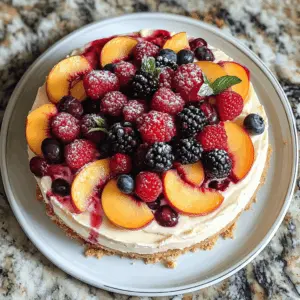 Looking for a refreshing dessert to brighten your summer? This Summer Berry and Peach Cheesecake is your answer! Bursting with juicy blueberries, strawberries, and sweet peaches, this no-bake cheesecake is creamy, light, and perfectly indulgent for warm days. Save this recipe for a picnic, BBQ, or any gathering where a delicious treat is needed!