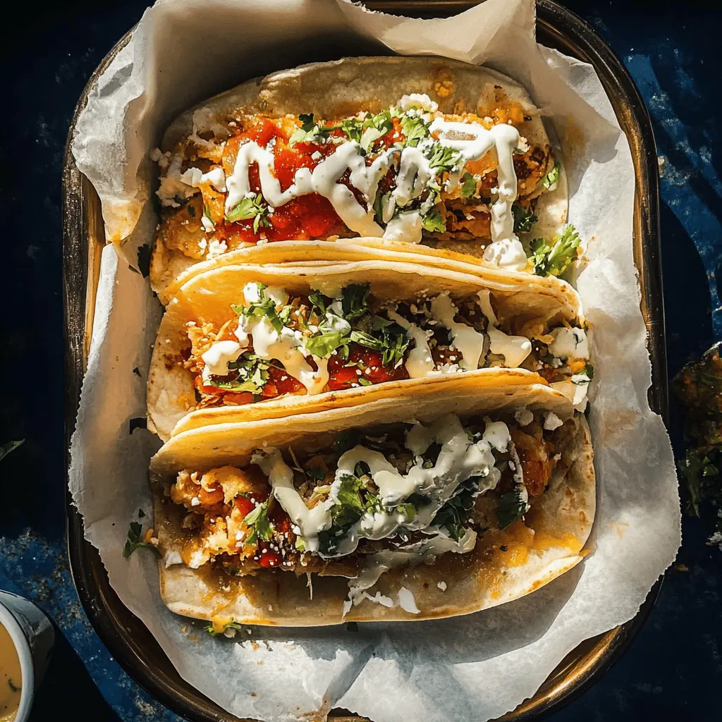 Crispy and oh-so-delicious, Tacos Dorados are a must-try! These golden, crunchy tacos are filled with savory beef or chicken and topped with fresh salsa and creamy avocado. Perfect for a family dinner or a casual get-together, these tacos will impress your guests! Save this recipe for a tasty twist on taco night!