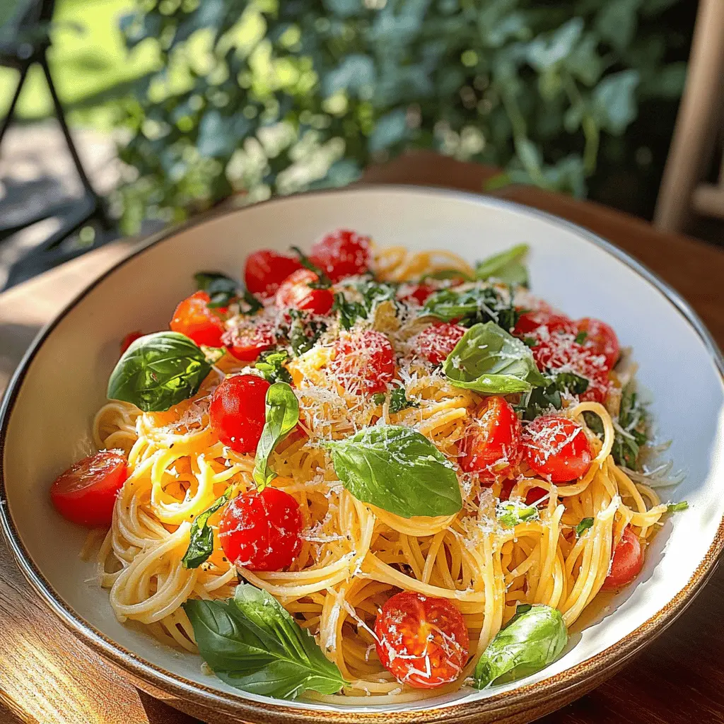 Easy Summer Garden Pasta Recipe for Fresh Flavor
