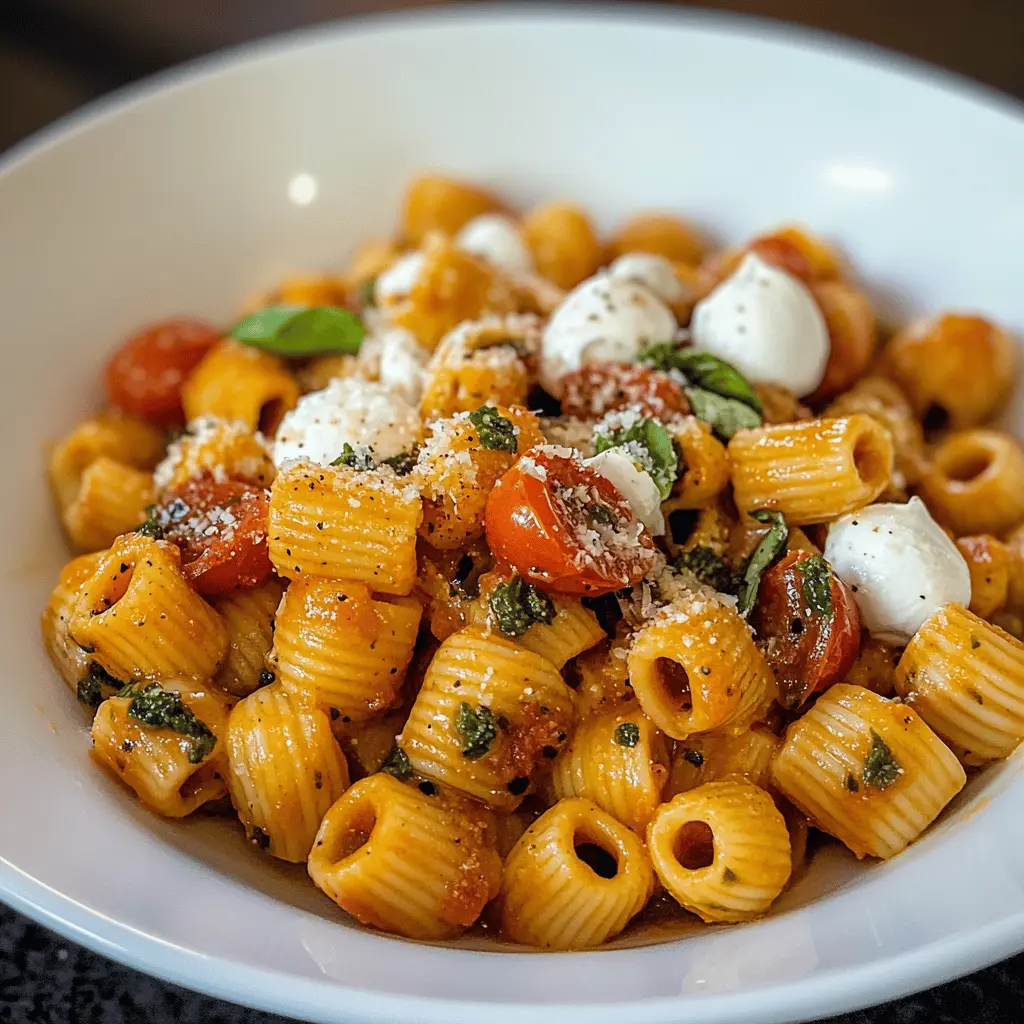 Easy Cherry Tomato and Basil Pasta Recipe