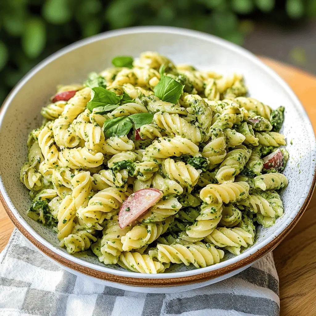 Easy Green Goddess Pasta Salad Recipe