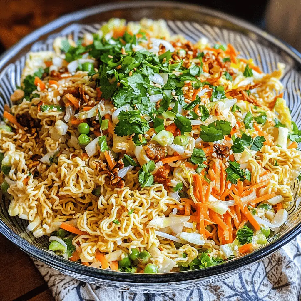 Easy and Delicious Ramen Noodle Salad Recipe