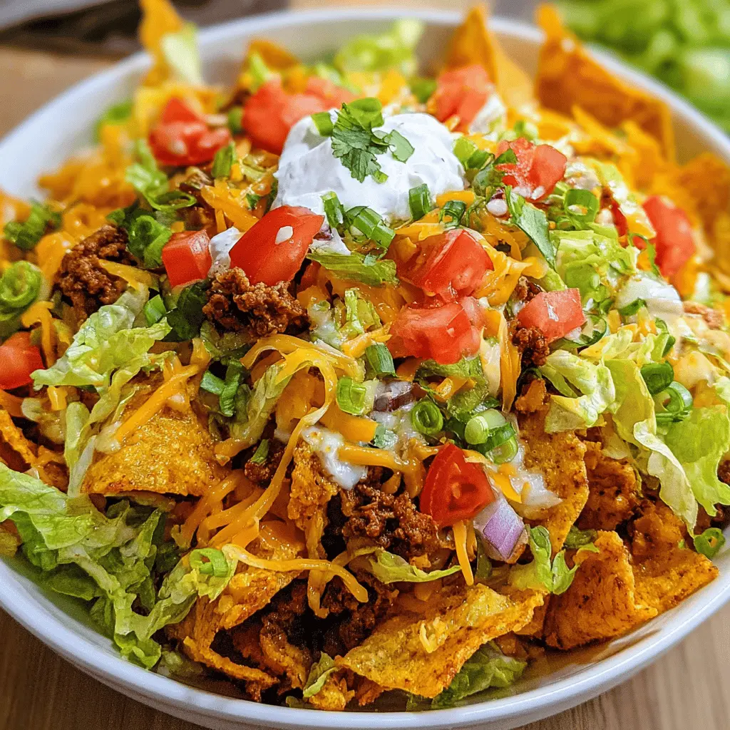 Easy Doritos Taco Salad Recipe