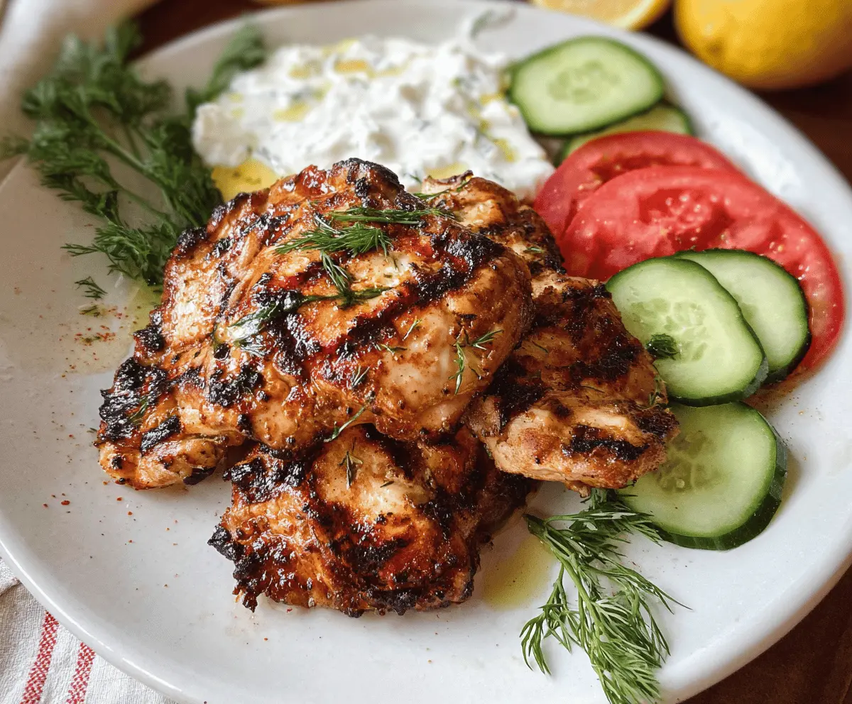 Easy Greek Yogurt Marinated Chicken Recipe