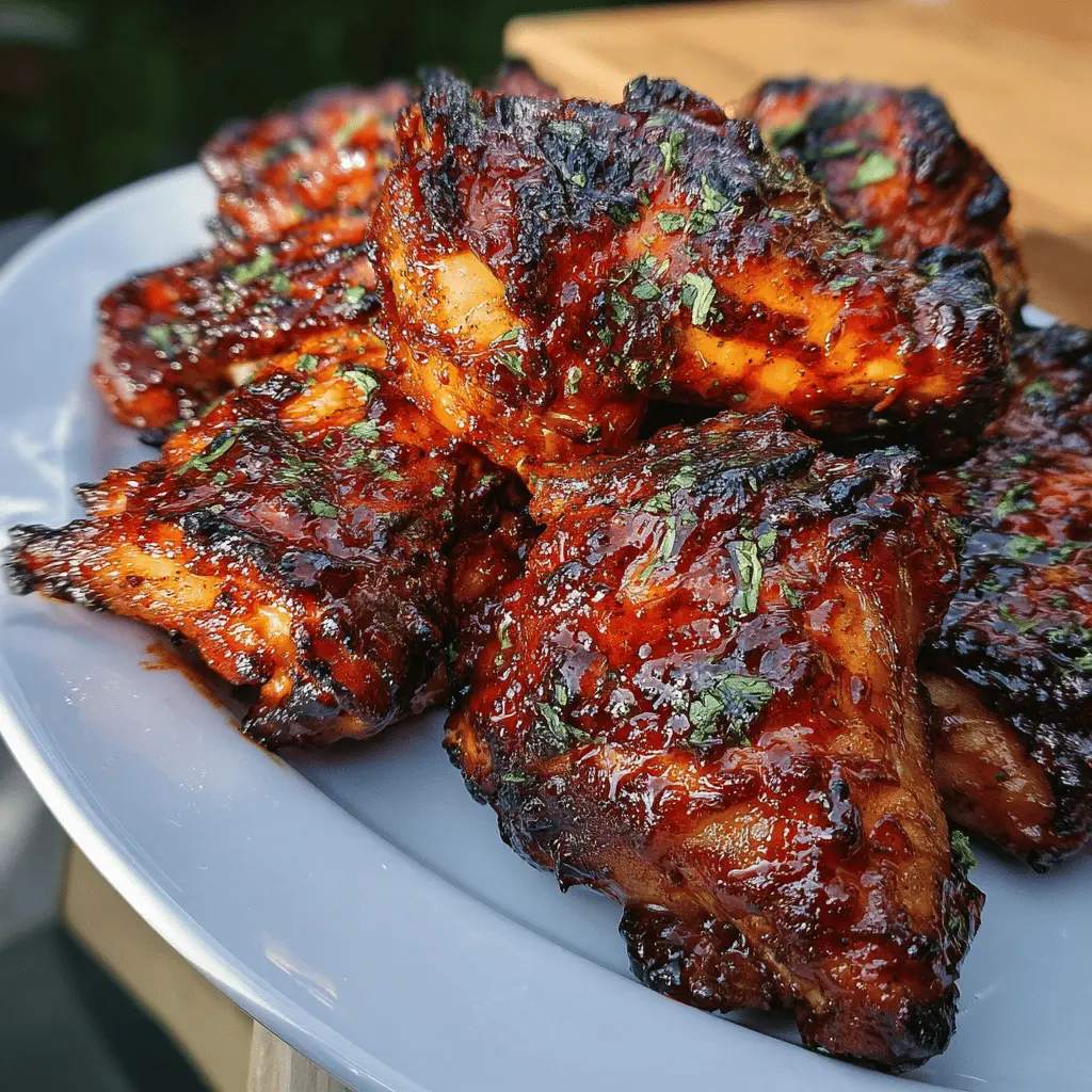 Easy Sticky Spicy BBQ Chicken Recipe