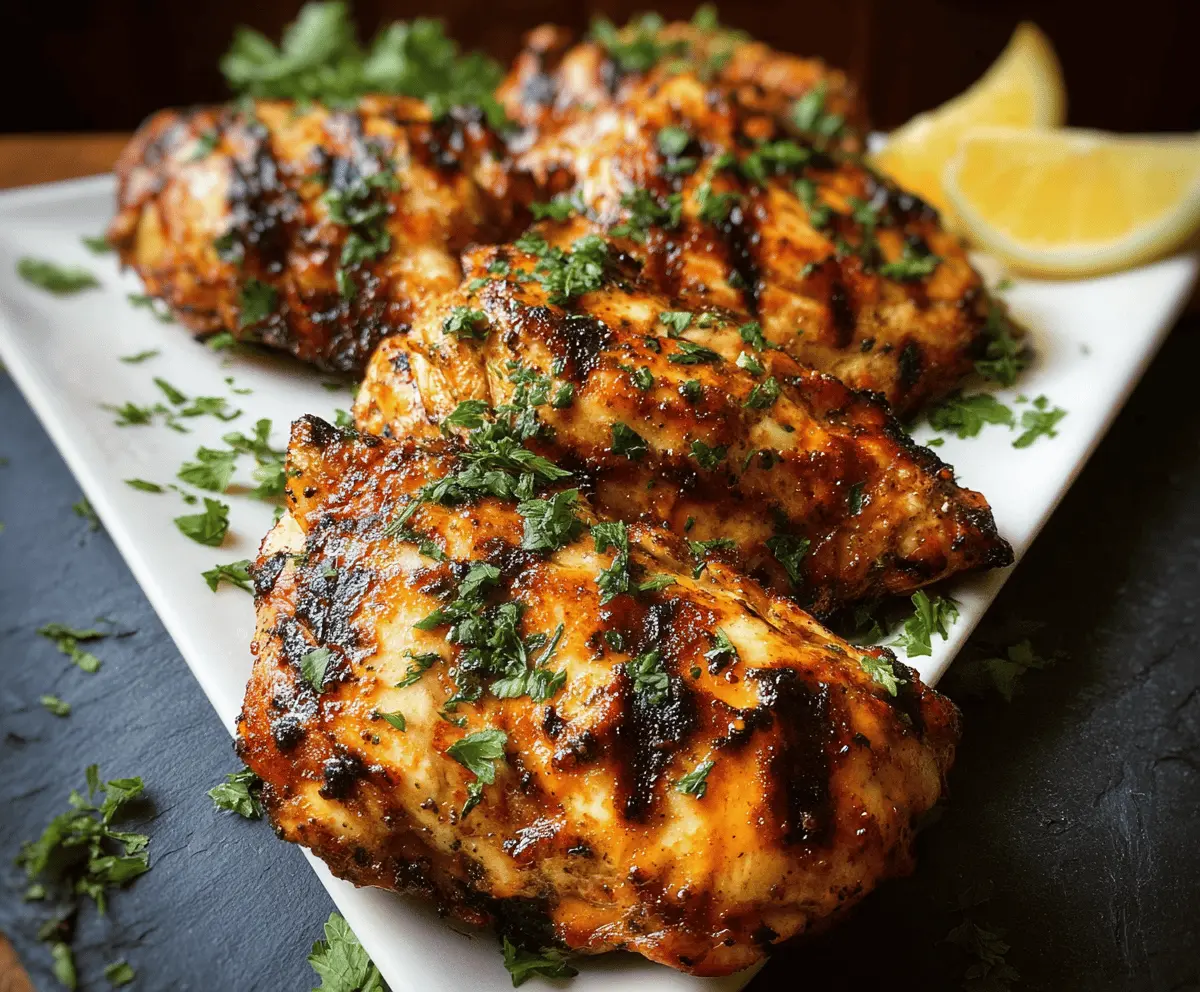 Easy Yogurt Marinated Chicken Recipe