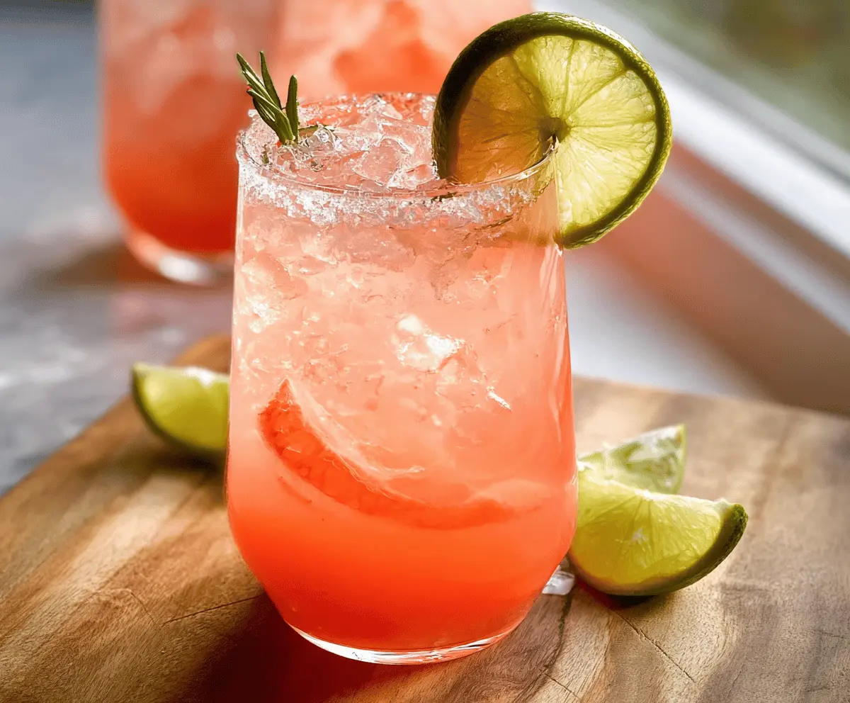 Easy Paloma Cocktail Recipe for Summer