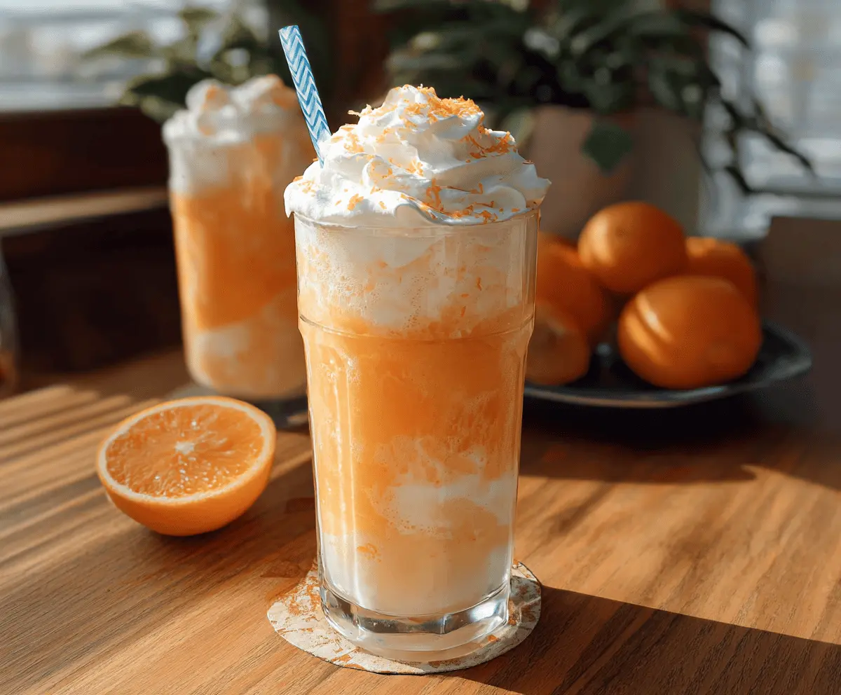 Creamsicle Float Recipe with a Twist