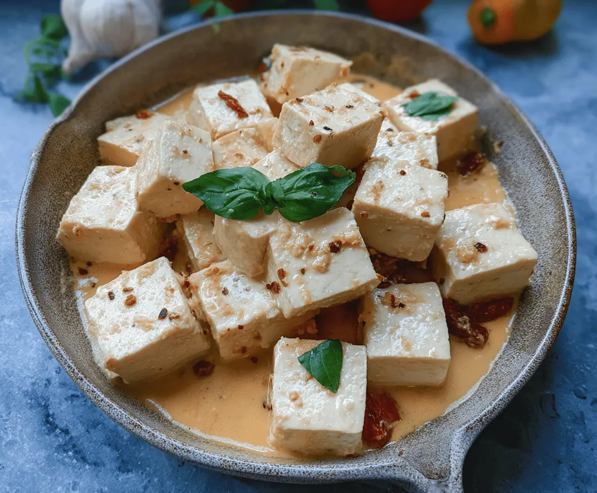 Creamy Marry Me Tofu Recipe - Easy & Delicious