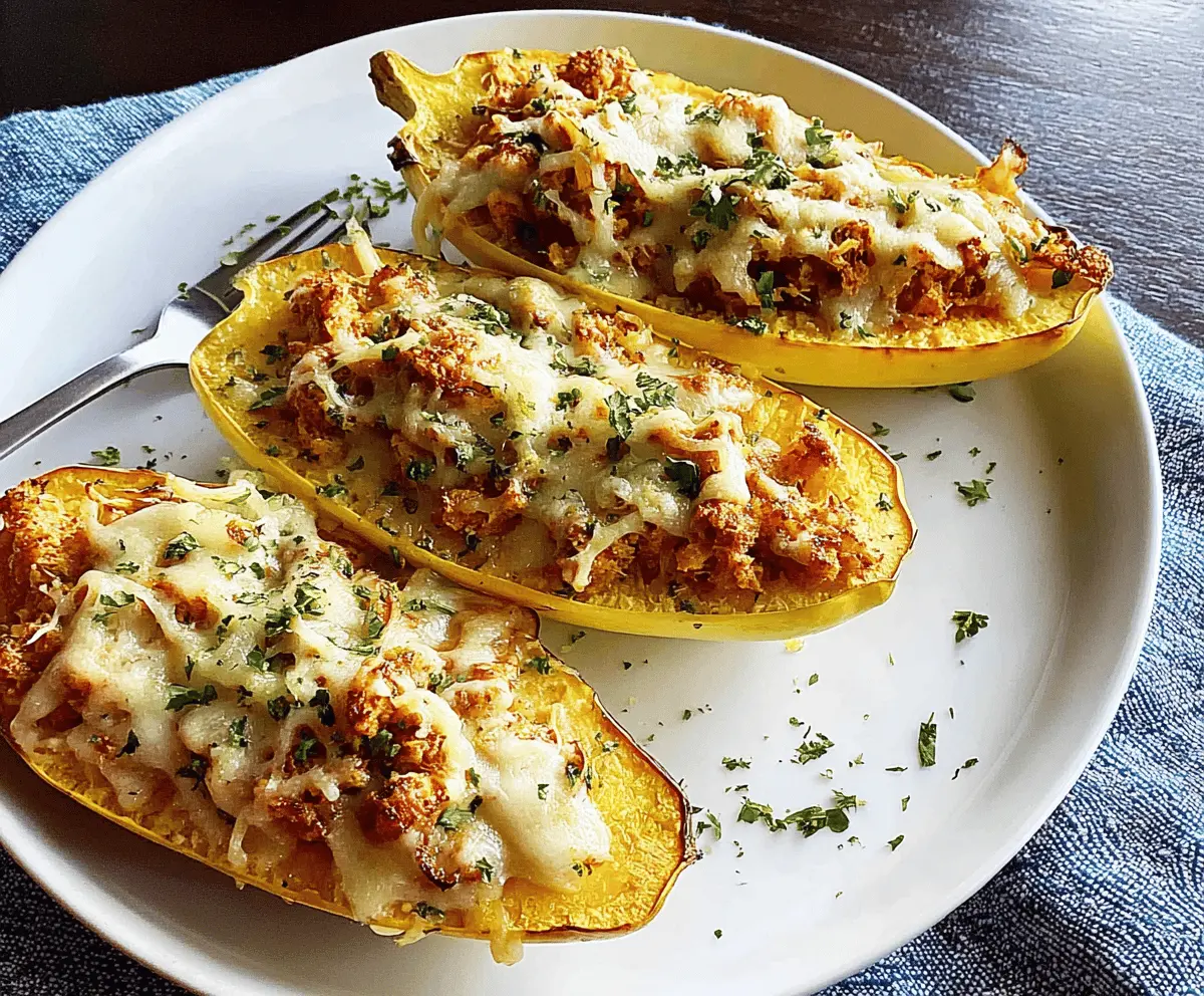 Easy Cheesy Stuffed Yellow Squash Recipe