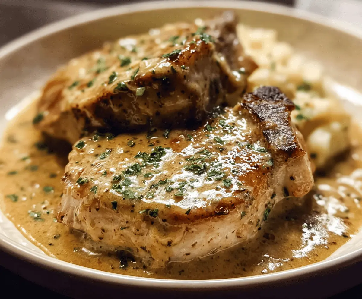 Creamy Ranch Slow Cooker Pork Chops Recipe