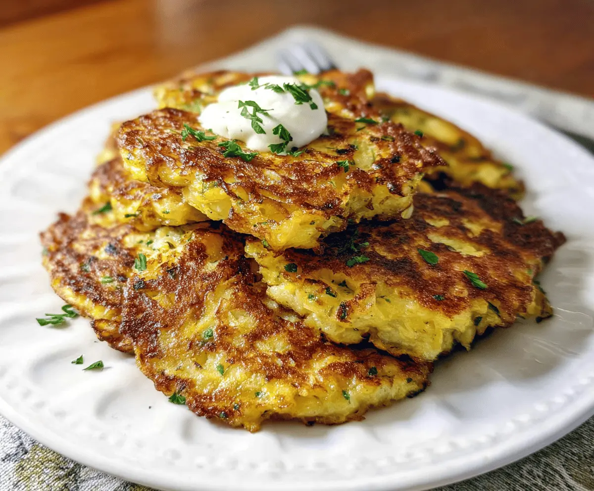 Crispy Parmesan Yellow Squash Fritters Recipe