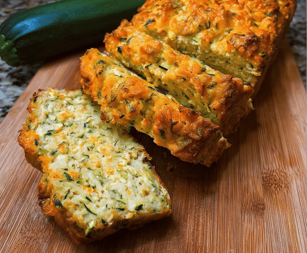 Easy Zucchini Cheese Bread Recipe