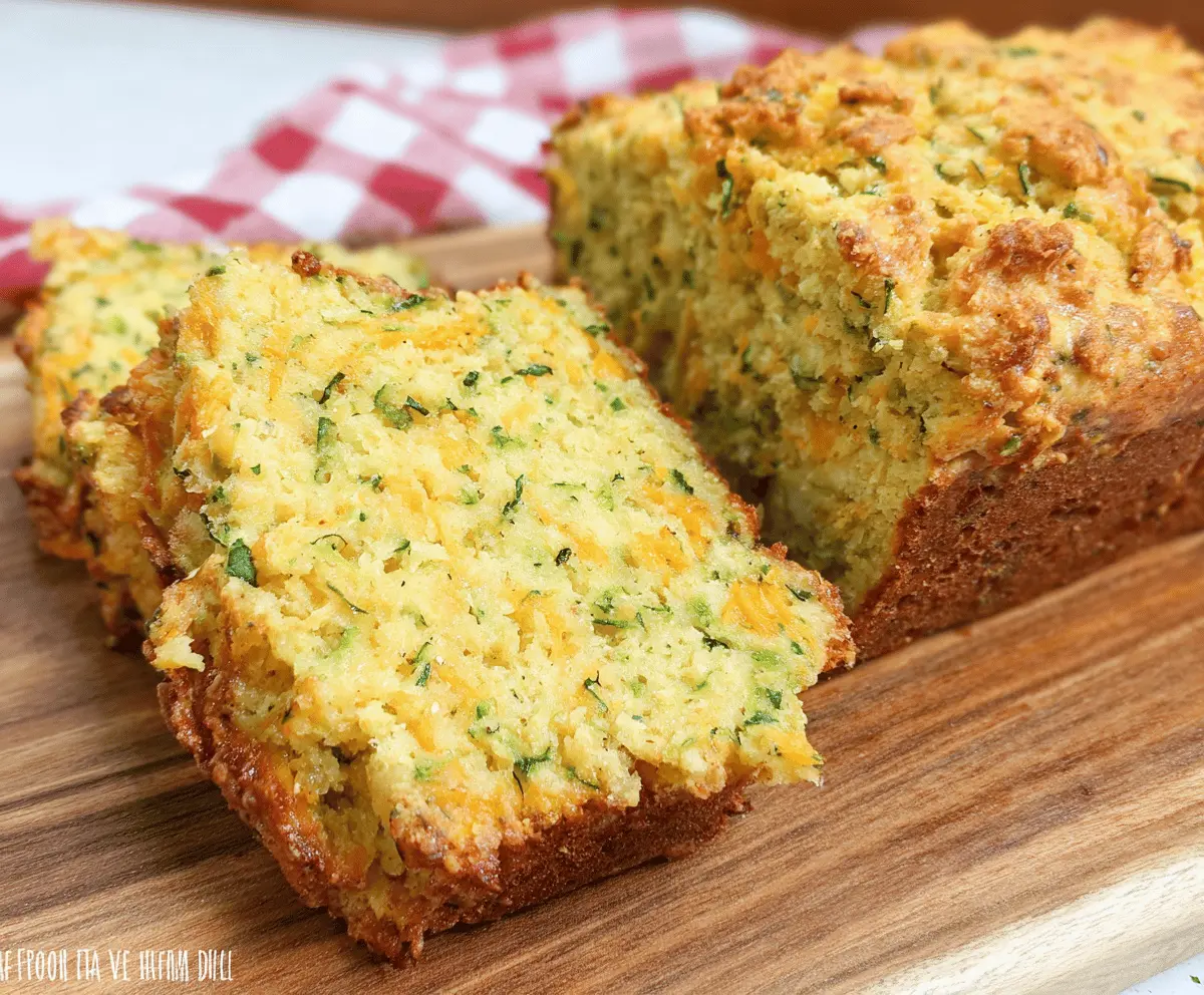 Herb and Cheddar Squash Bread Recipe