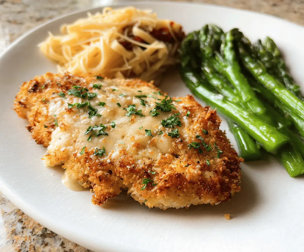 Easy Parmesan Crusted Chicken Recipe