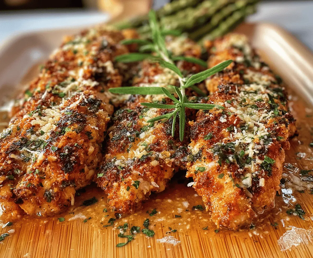 Garlic Parmesan Chicken Skillet with Blackstone Flavor