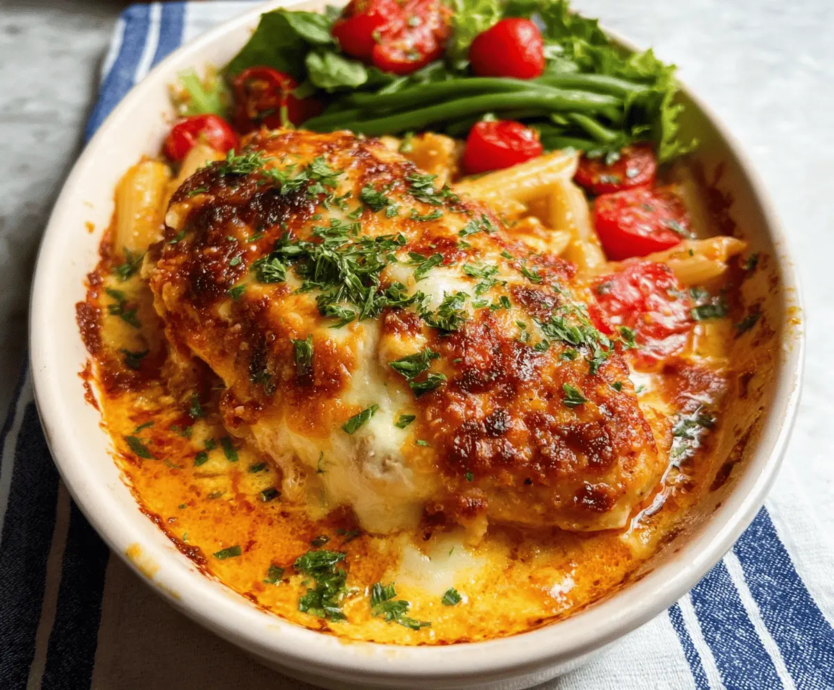 Creamy Baked Ricotta Chicken Recipe