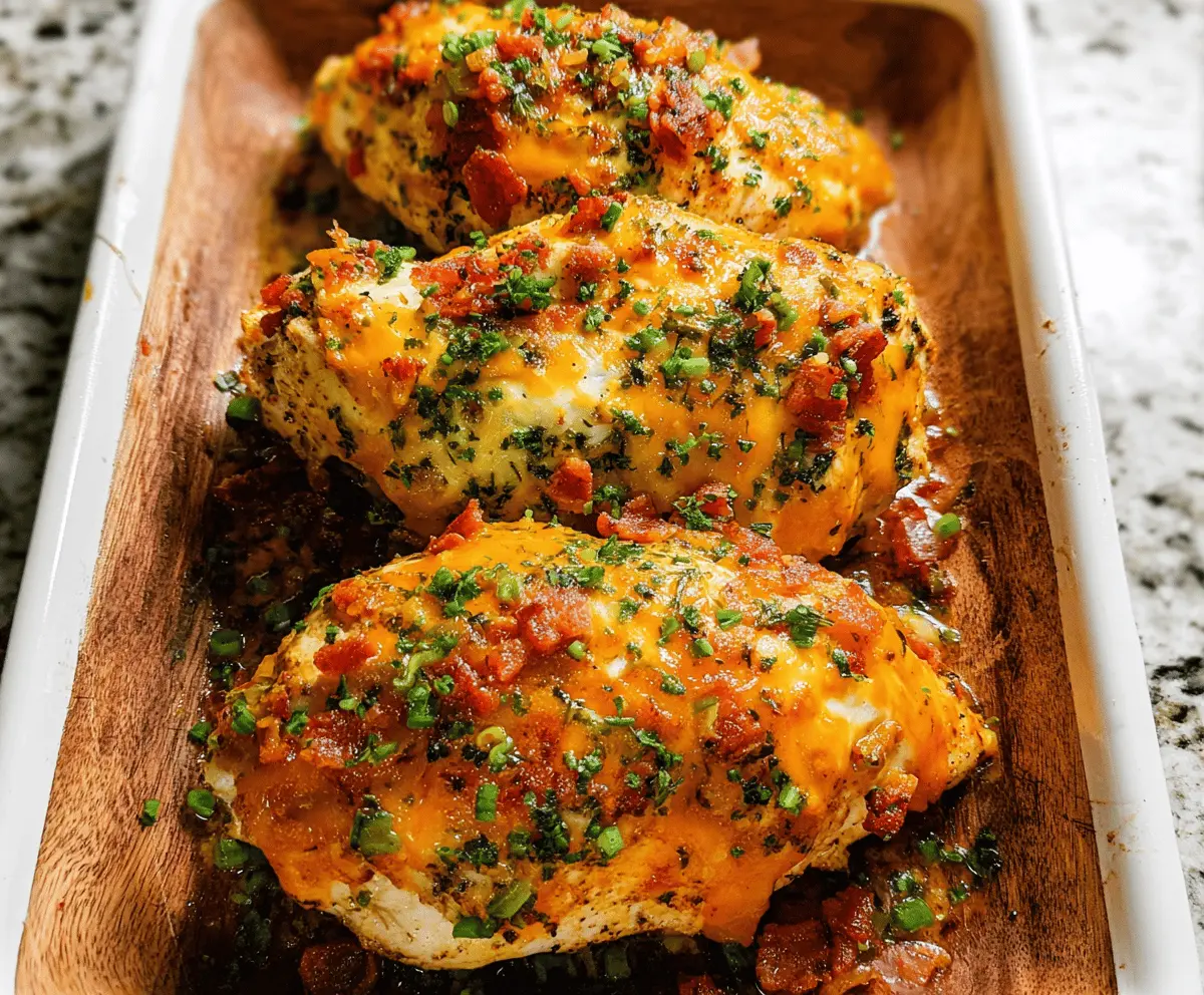 Easy Baked Crack Chicken Breasts Recipe