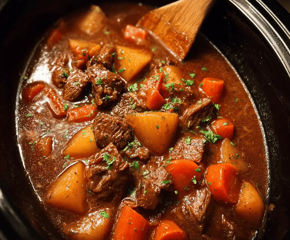 Easy Crock Pot Beef Stew Recipe for Cozy Dinners