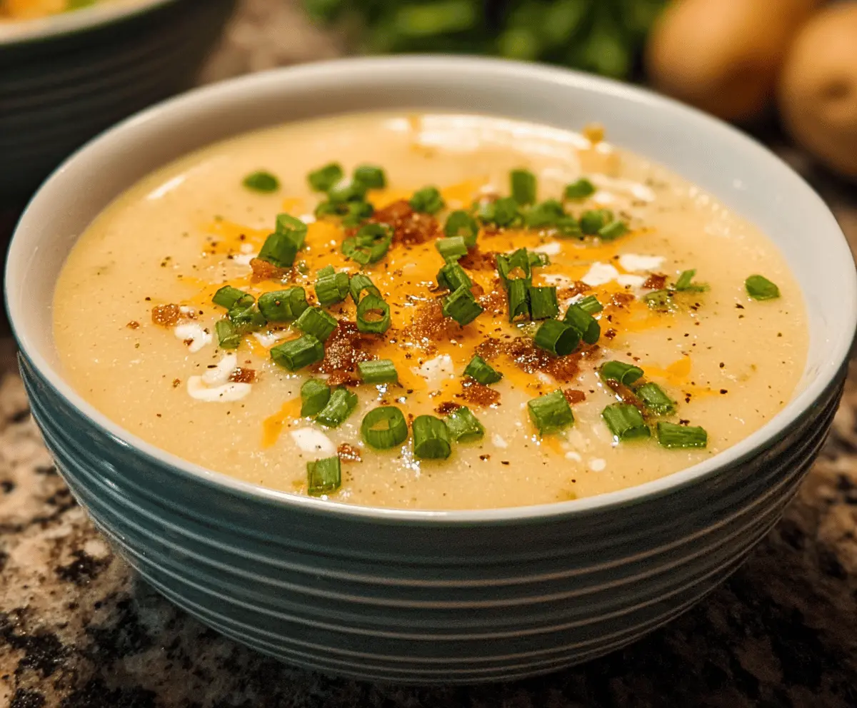 Easy Crockpot Potato Soup Recipe for Busy Days
