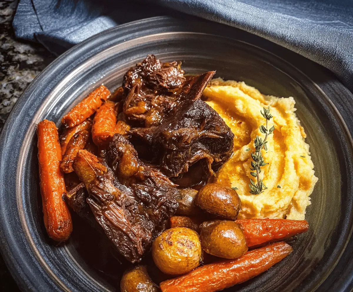 Super Tender Slow Cooker Beef Short Ribs Recipe
