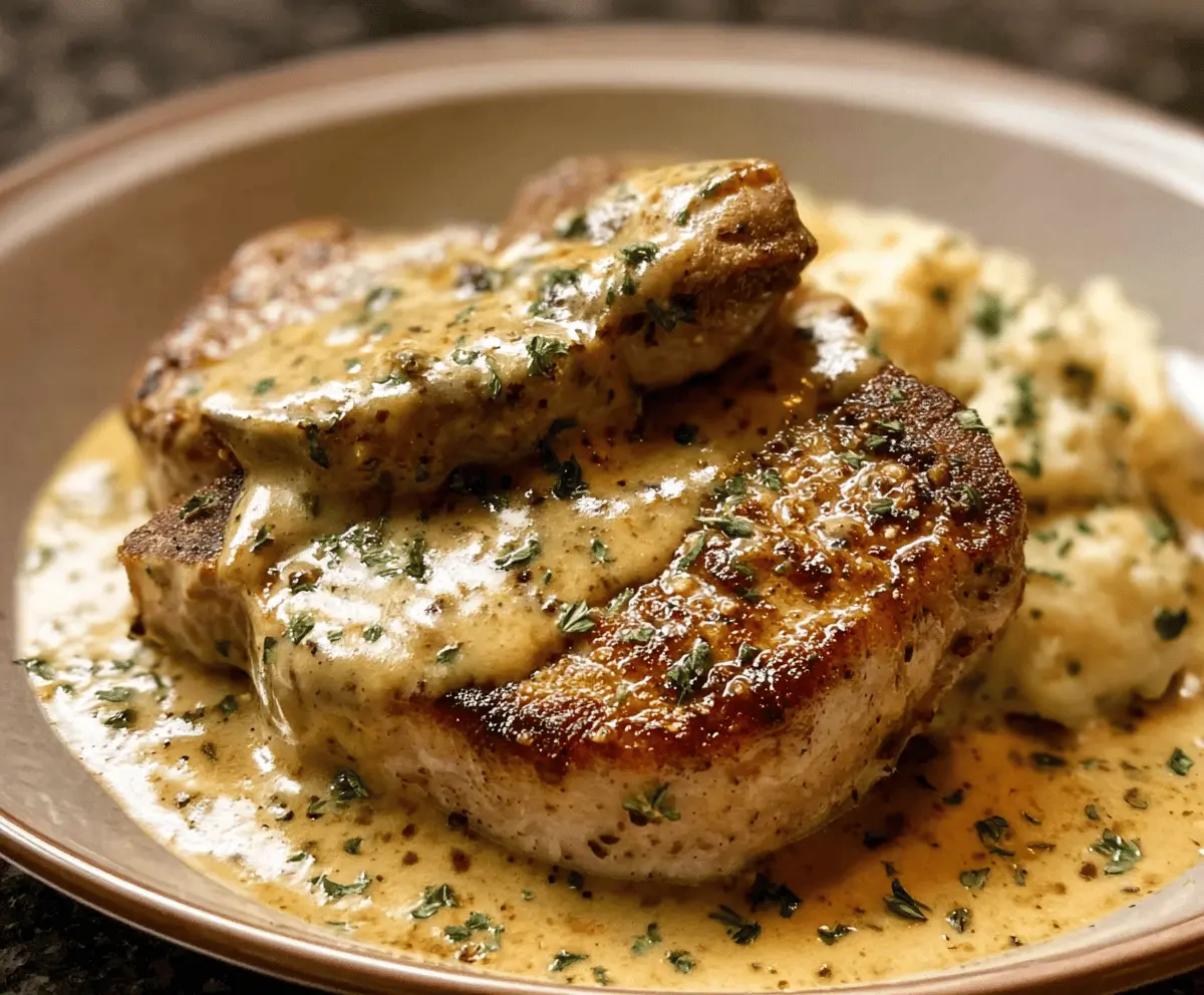 Creamy Ranch Slow Cooker Pork Chops Recipe