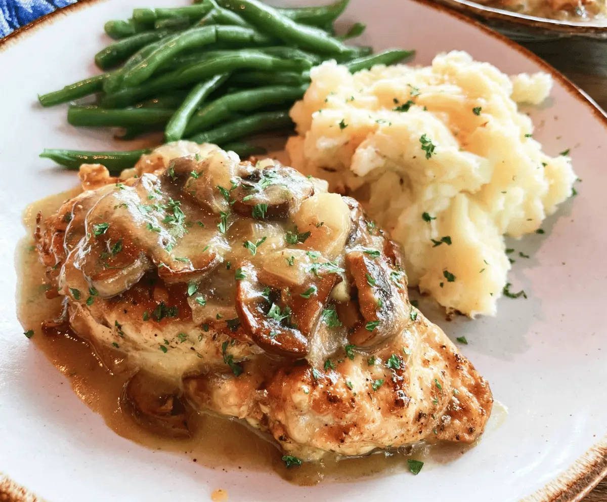 Copycat Texas Roadhouse Smothered Chicken Recipe