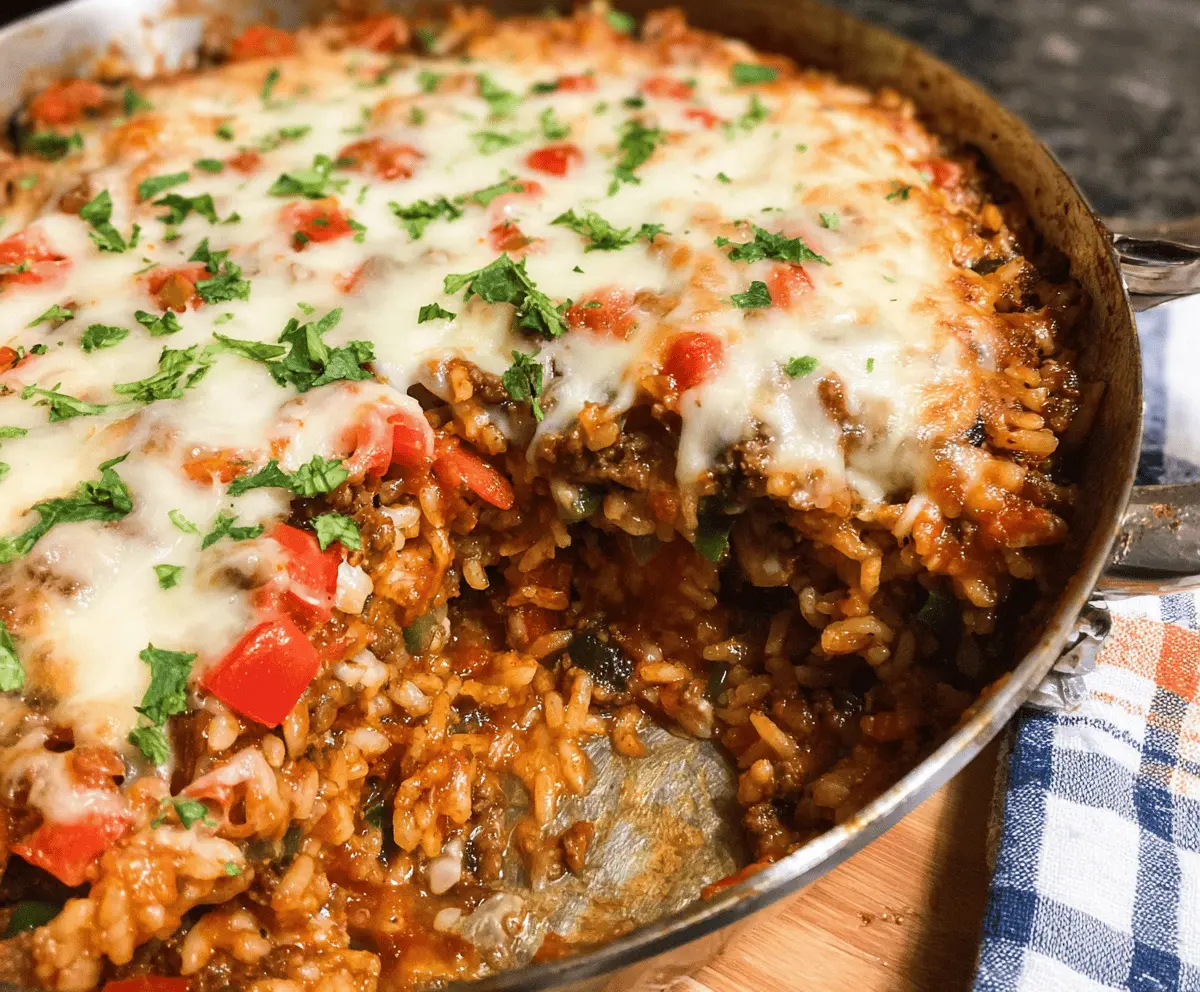 Easy Stuffed Pepper Casserole Recipe