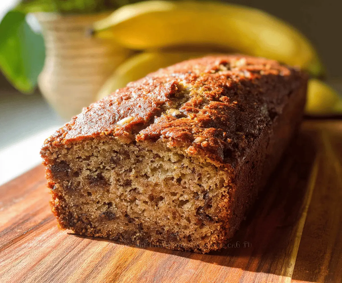 Easy Moist Banana Bread Recipe That Melts