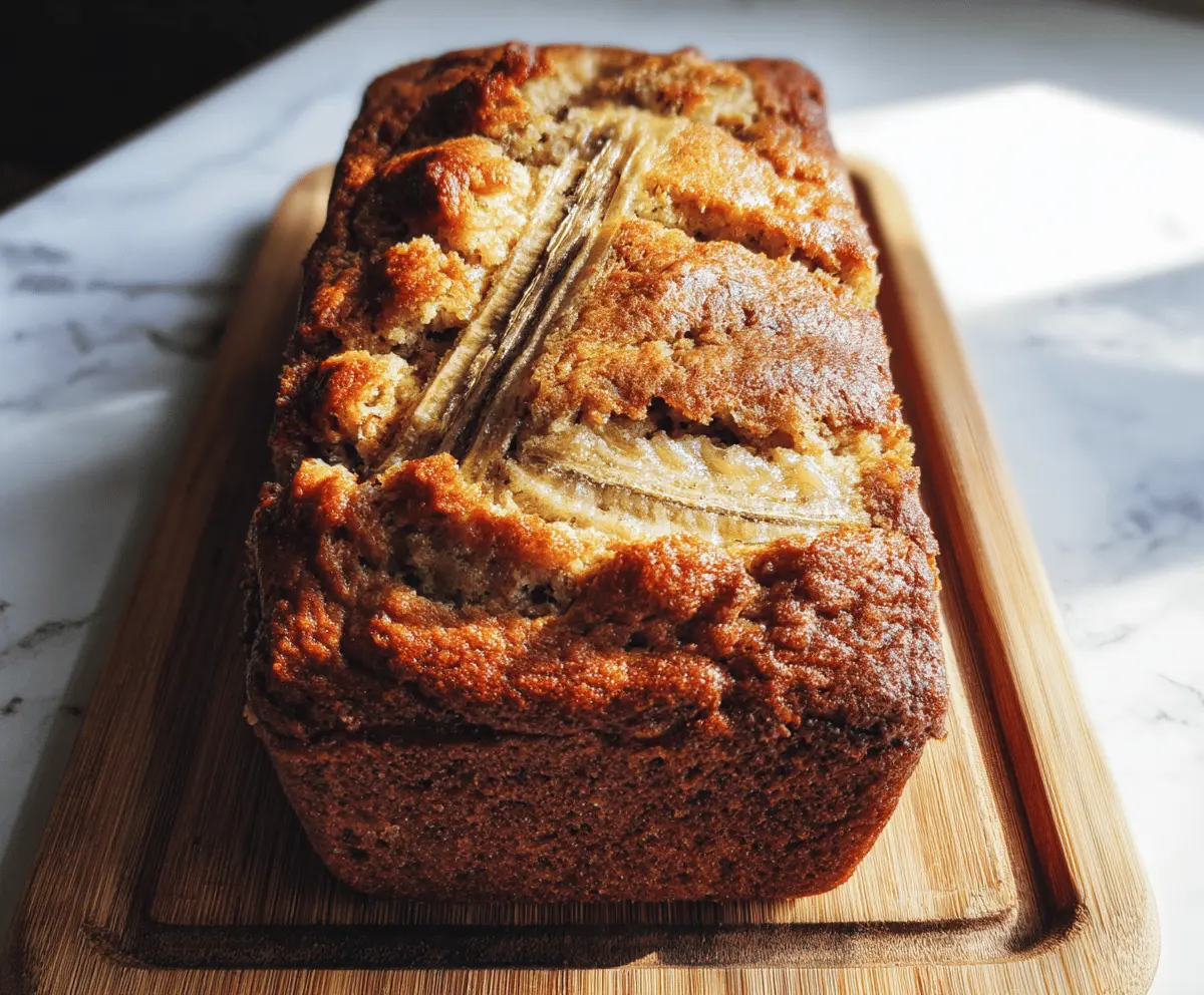Moist Honey Vanilla Banana Bread Recipe