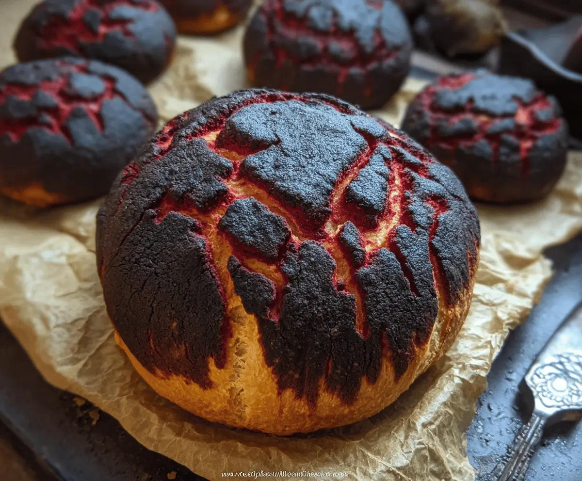 Halloween Brimstone Bread
