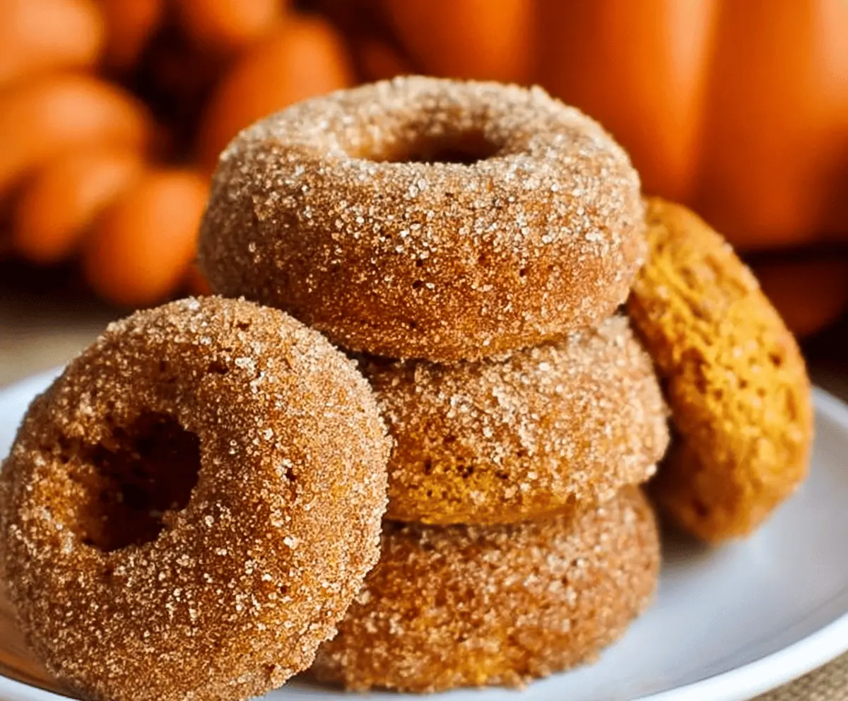 Pumpkin Baked Donuts