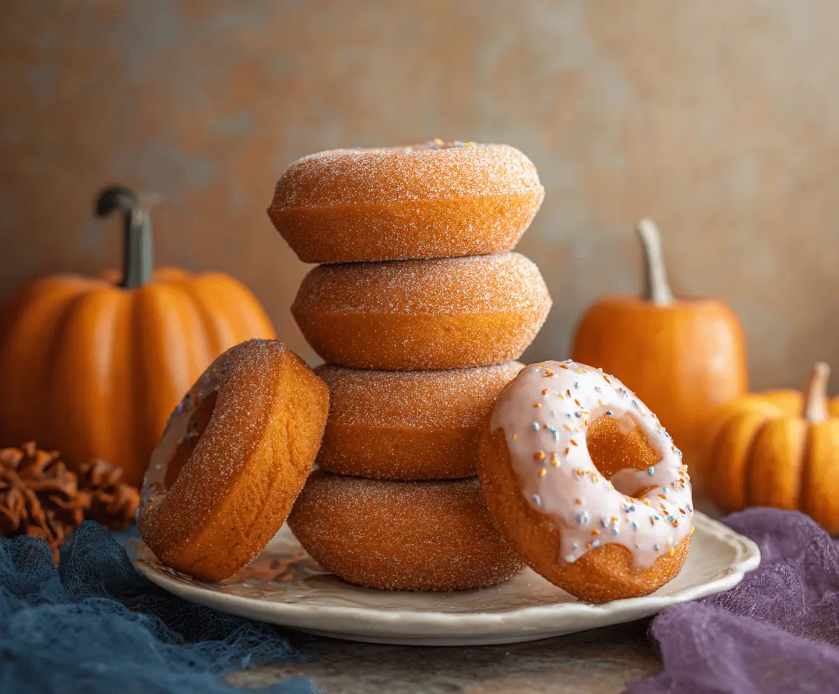 Pumpkin Donuts