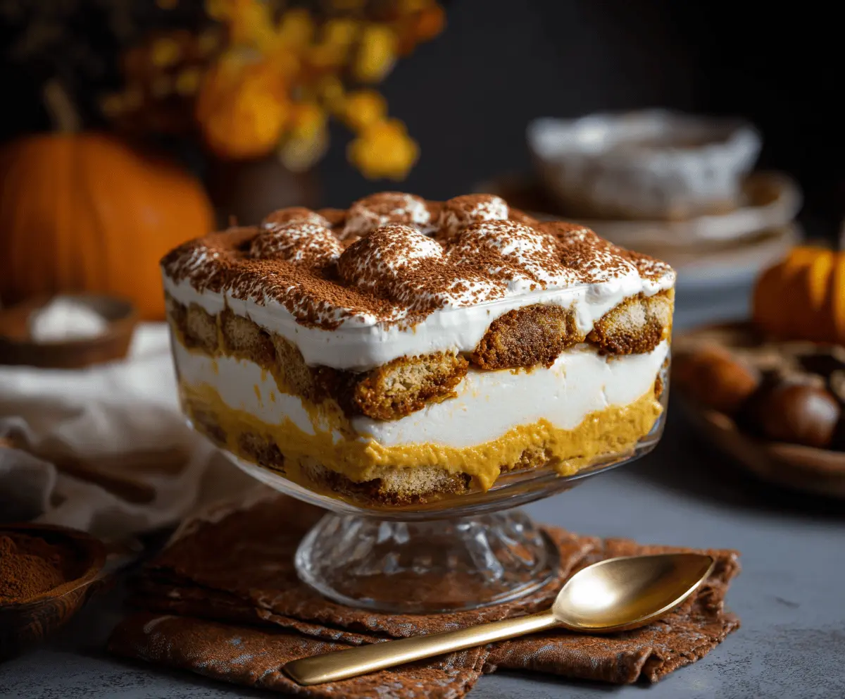 Pumpkin Tiramisu