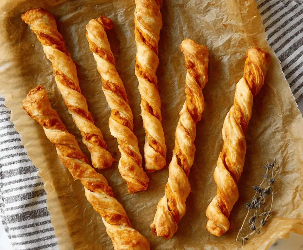 Golden Pumpkin Twists pastry with a sprinkle of cinnamon and sugar, perfect for fall baking or a delicious snack.