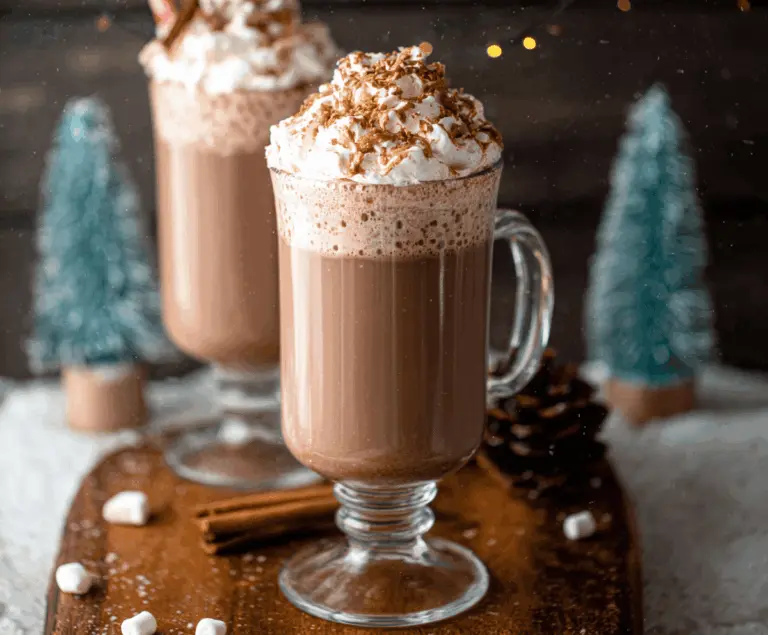 Eggnog Hot Chocolate