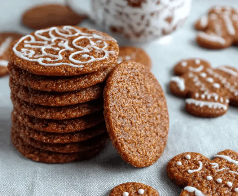 Swedish Gingerbread Cookies