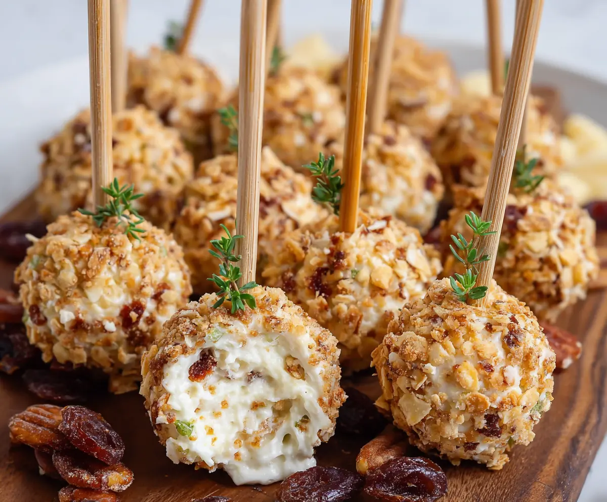 Mini Cheeseball Bites
