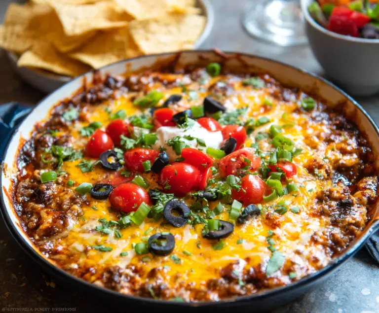 Beefy Taco Dip