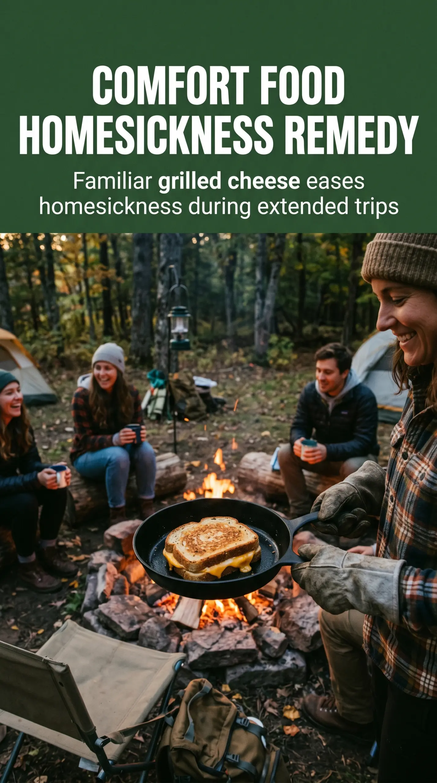 Campfire Grilled Cheese golden melted cheesy