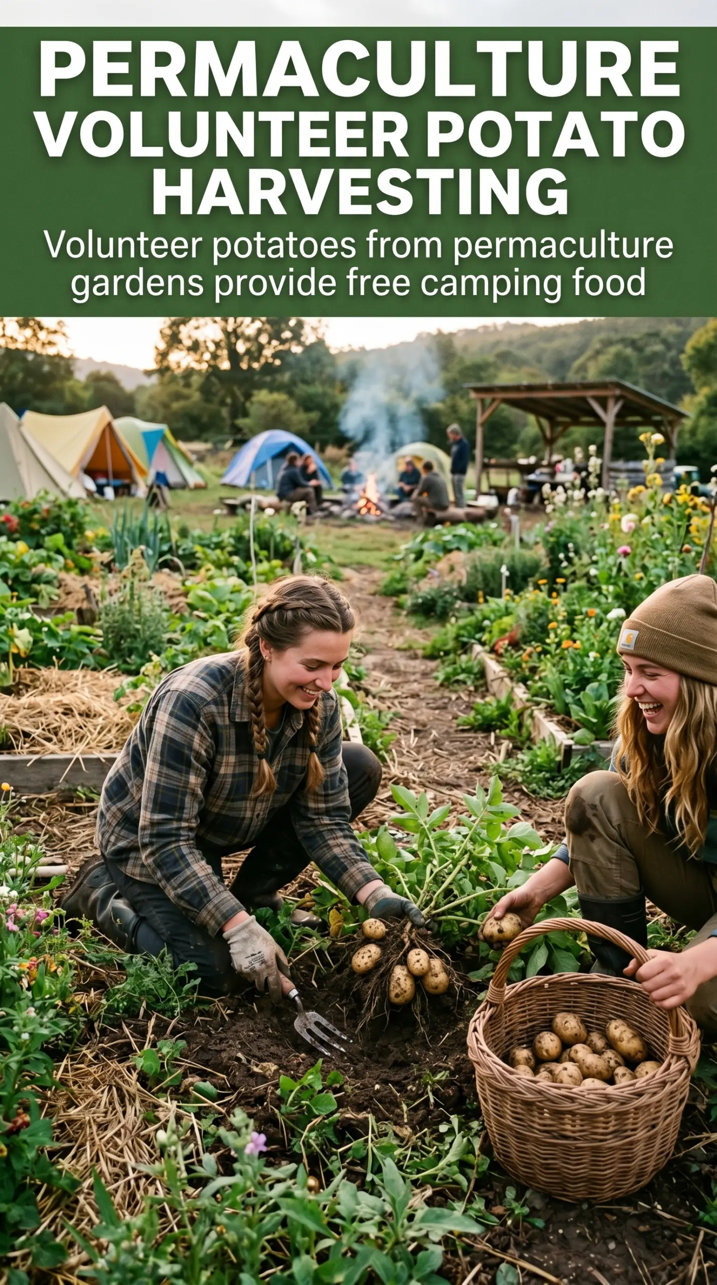 Campfire Potatoes golden seasoned foil packet