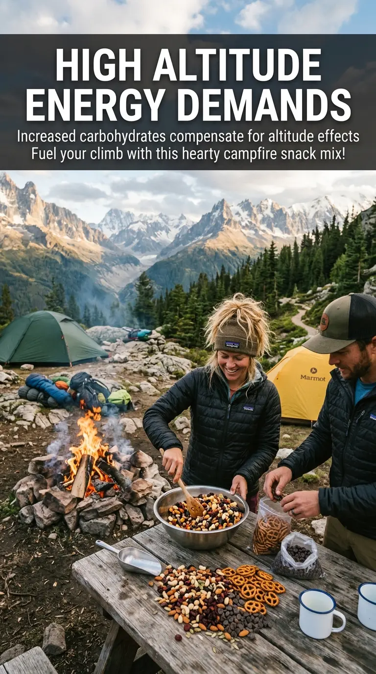 Campfire Snack Mix golden crunchy sweet-salty
