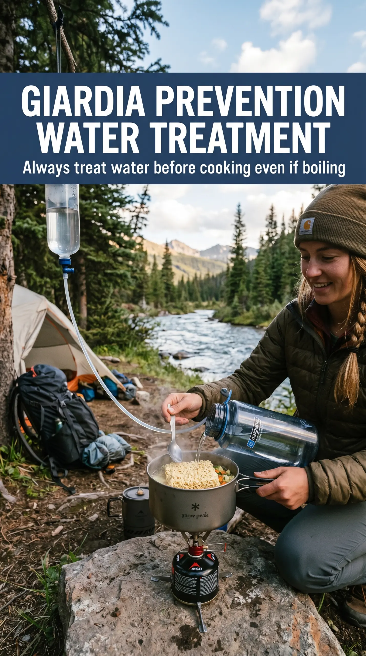 Ramen noodles campfire broth flavorful