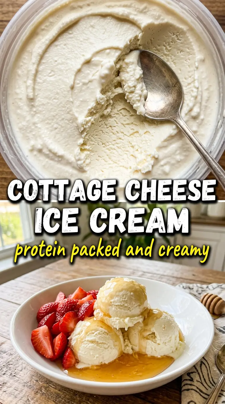 Scoop of homemade ice cream in a bowl