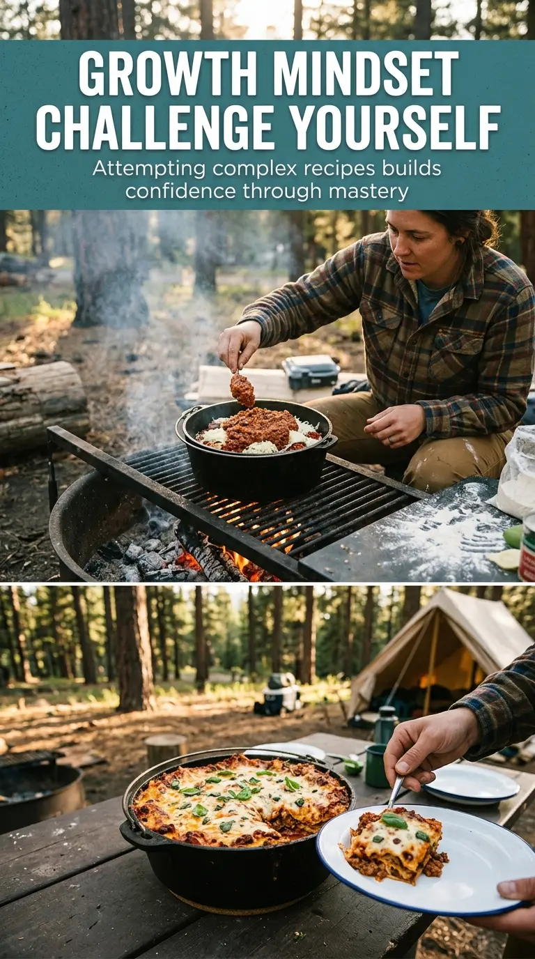 Dutch oven lasagna cheesy layered