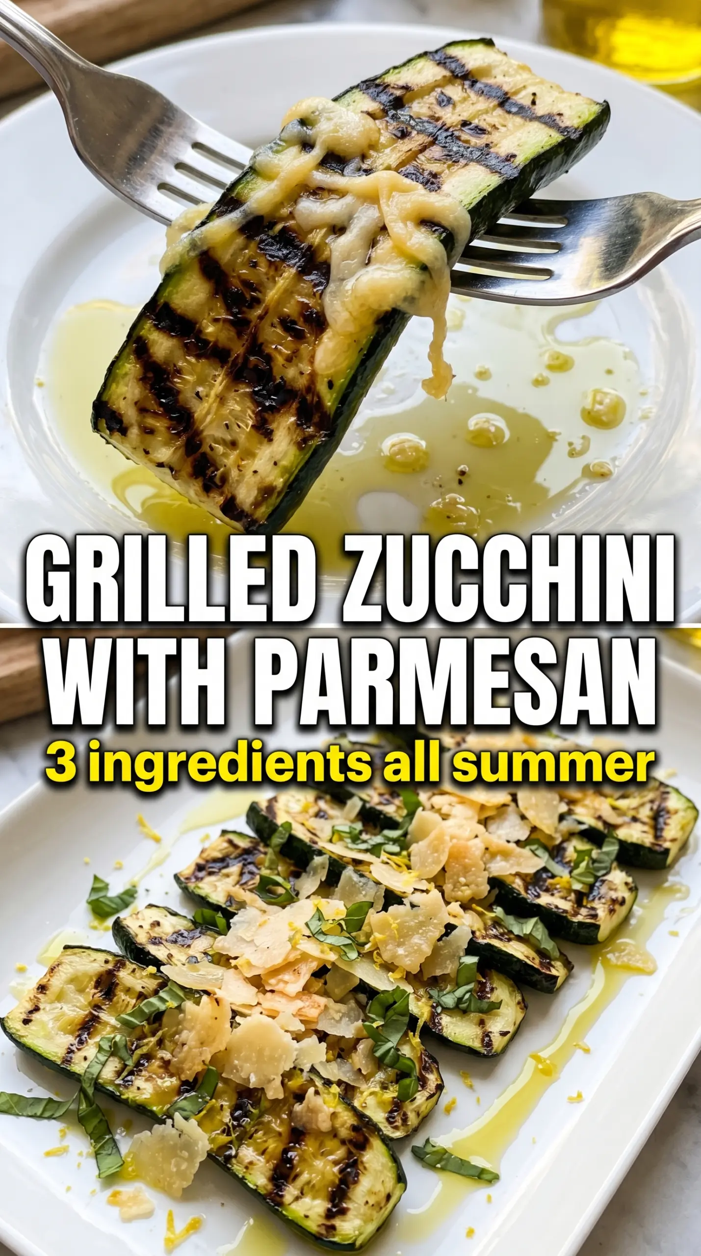 Grilled Zucchini with Parmesan charred parmesan lemon-basil